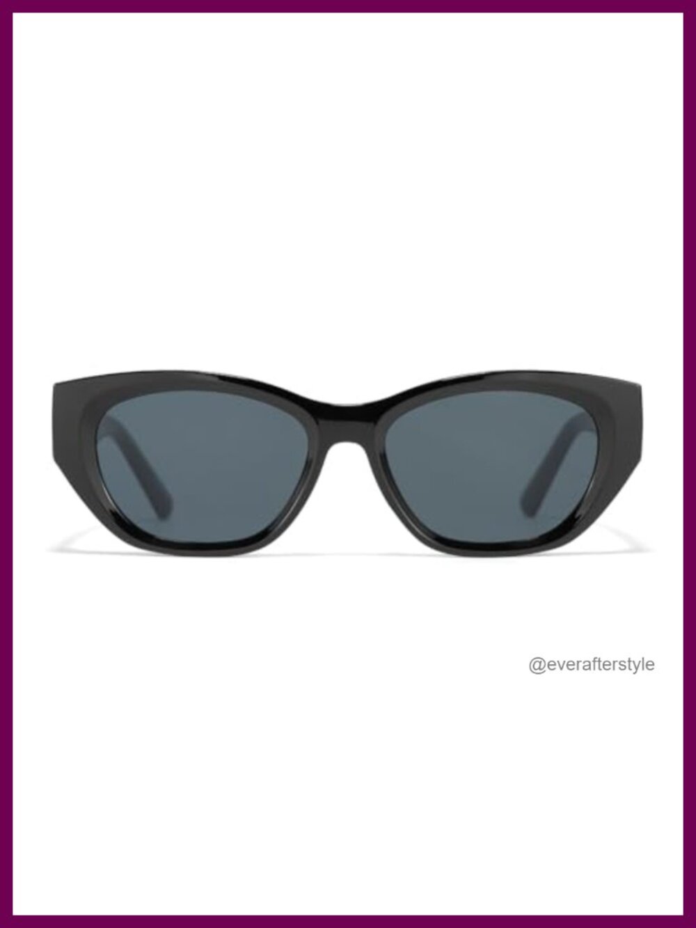 Cat Eye Sunglasses UV400 Retro Full Frame Medium Face Women's